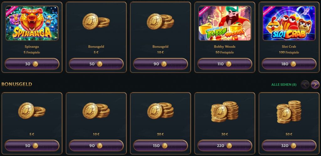 No-Deposit-Freispiele bei Talismania Casino