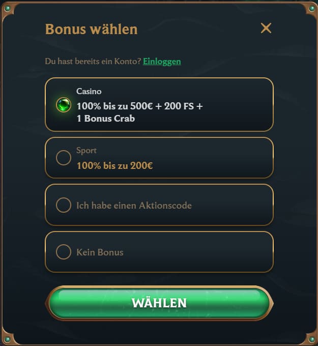 Talismania Casino auf dem Smartphone — mobile Lobby